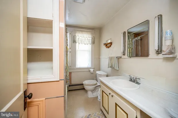 a view of a room with window