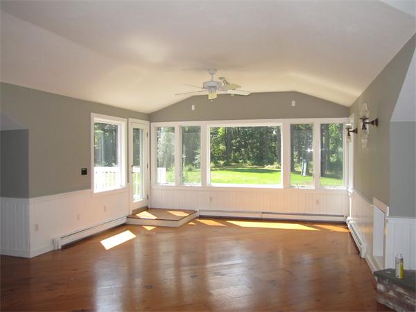66 Harvard Road Stow, MA 01775 - Photo 17 of 30 a view of an empty room with a window