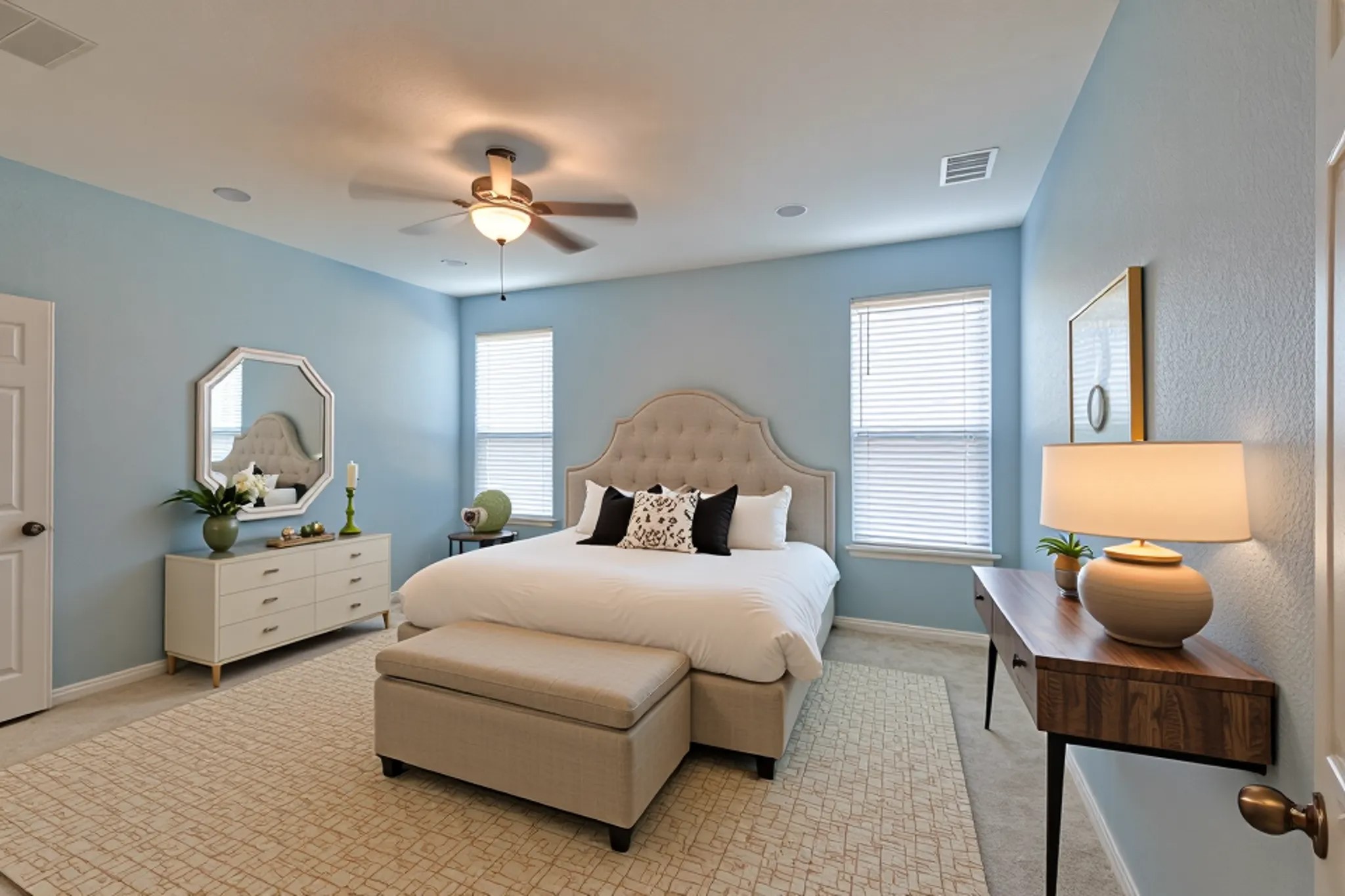 6014 Watford Bend Rosenberg, TX 77471 - Photo 11 of 36 a bedroom with a bed and furniture