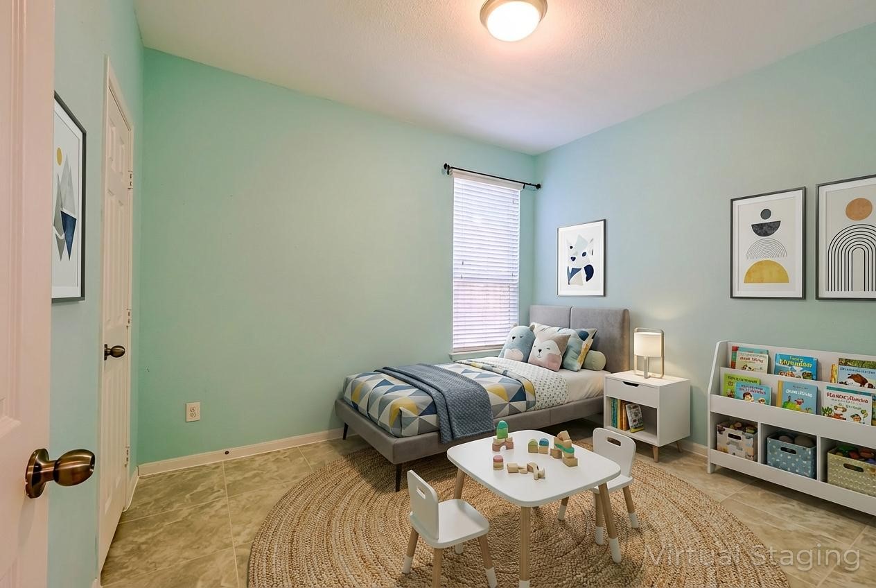 6014 Watford Bend Rosenberg, TX 77471 - Photo 25 of 36 a bedroom with furniture and a wooden floor