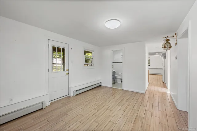 wooden floor in an empty room