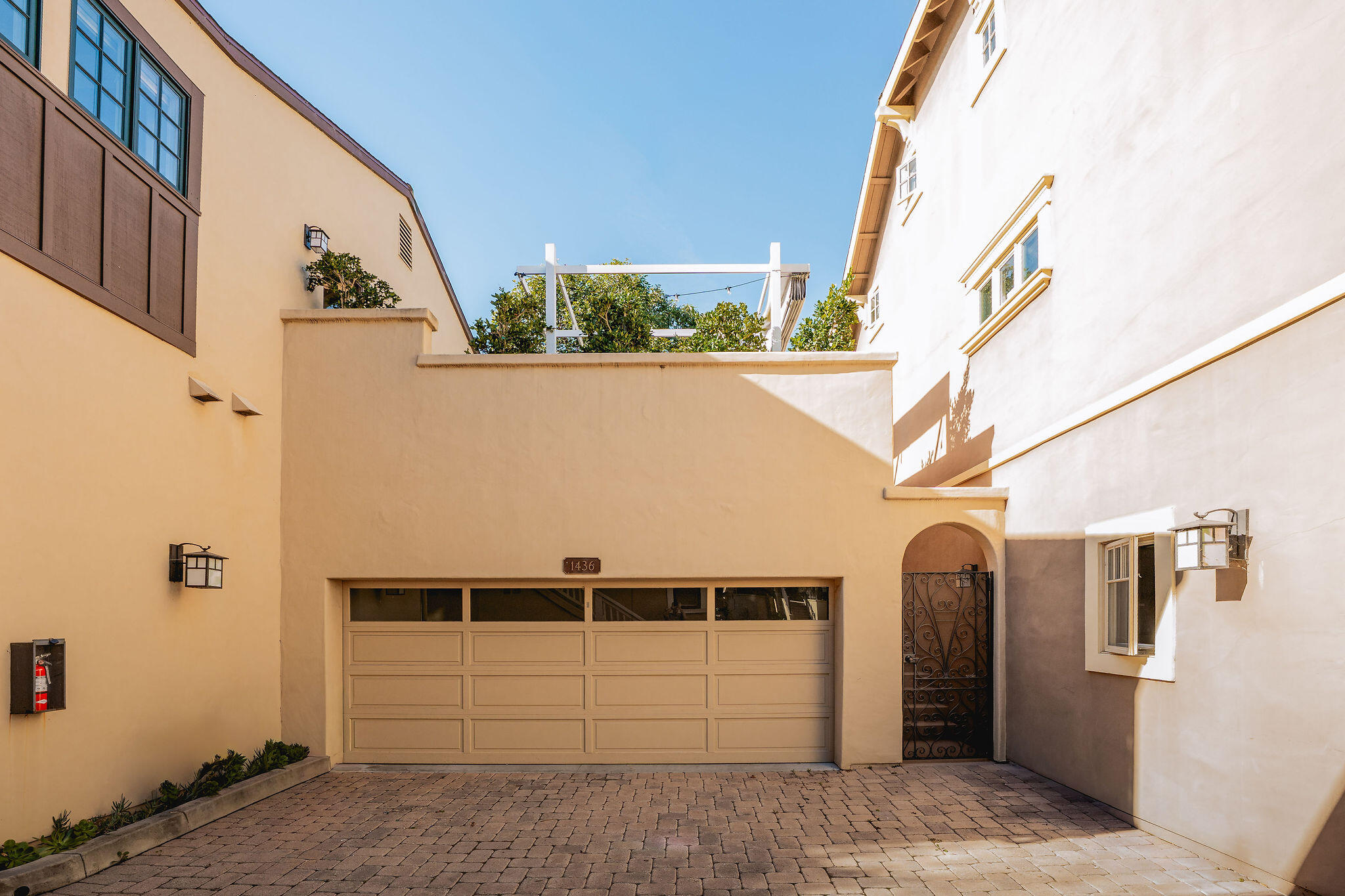1436 Laguna Street Santa Barbara, CA 93101 - Photo 12 of 21 a view of a house with a door