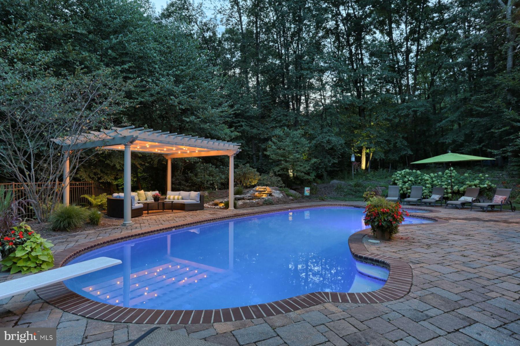 773 Mine Road Lebanon, PA 17042 - Photo 84 of 90 Pool at Twilight