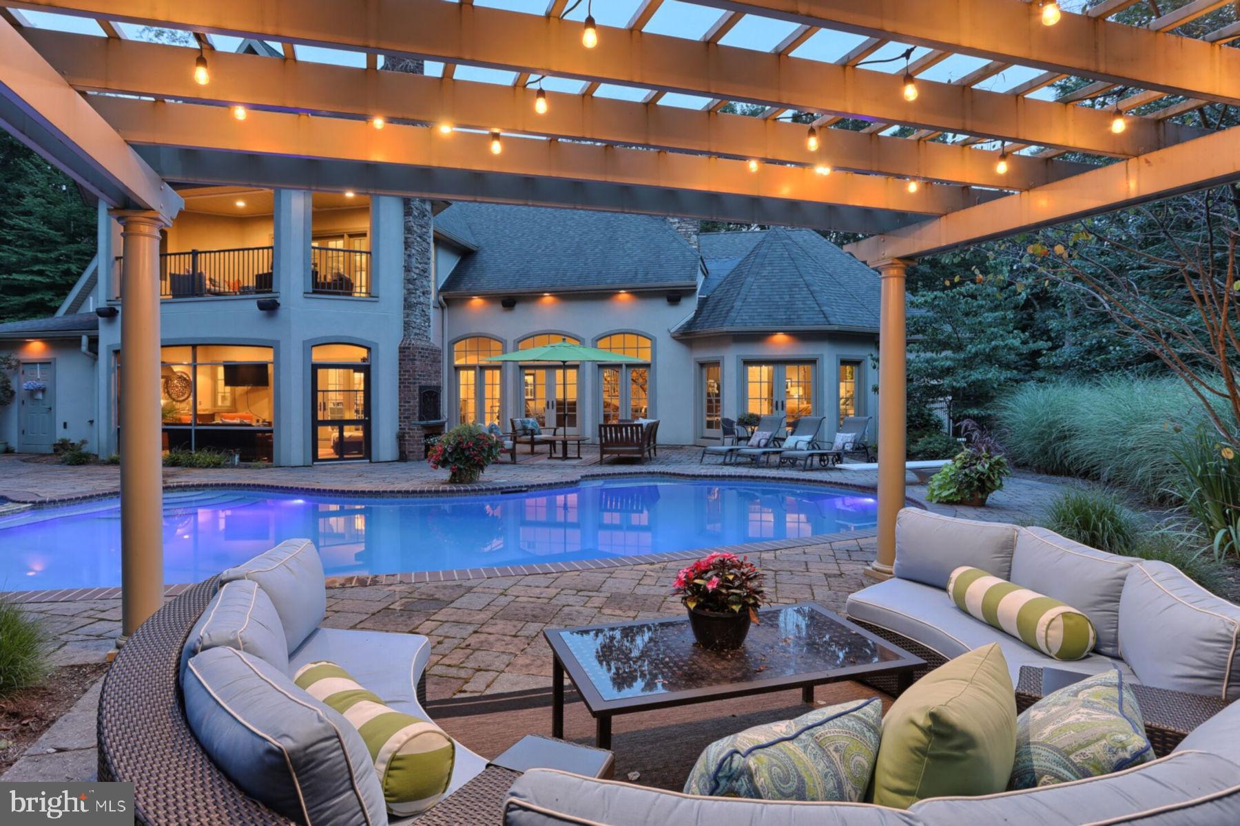 773 Mine Road Lebanon, PA 17042 - Photo 86 of 90 Pergola View at Twilight