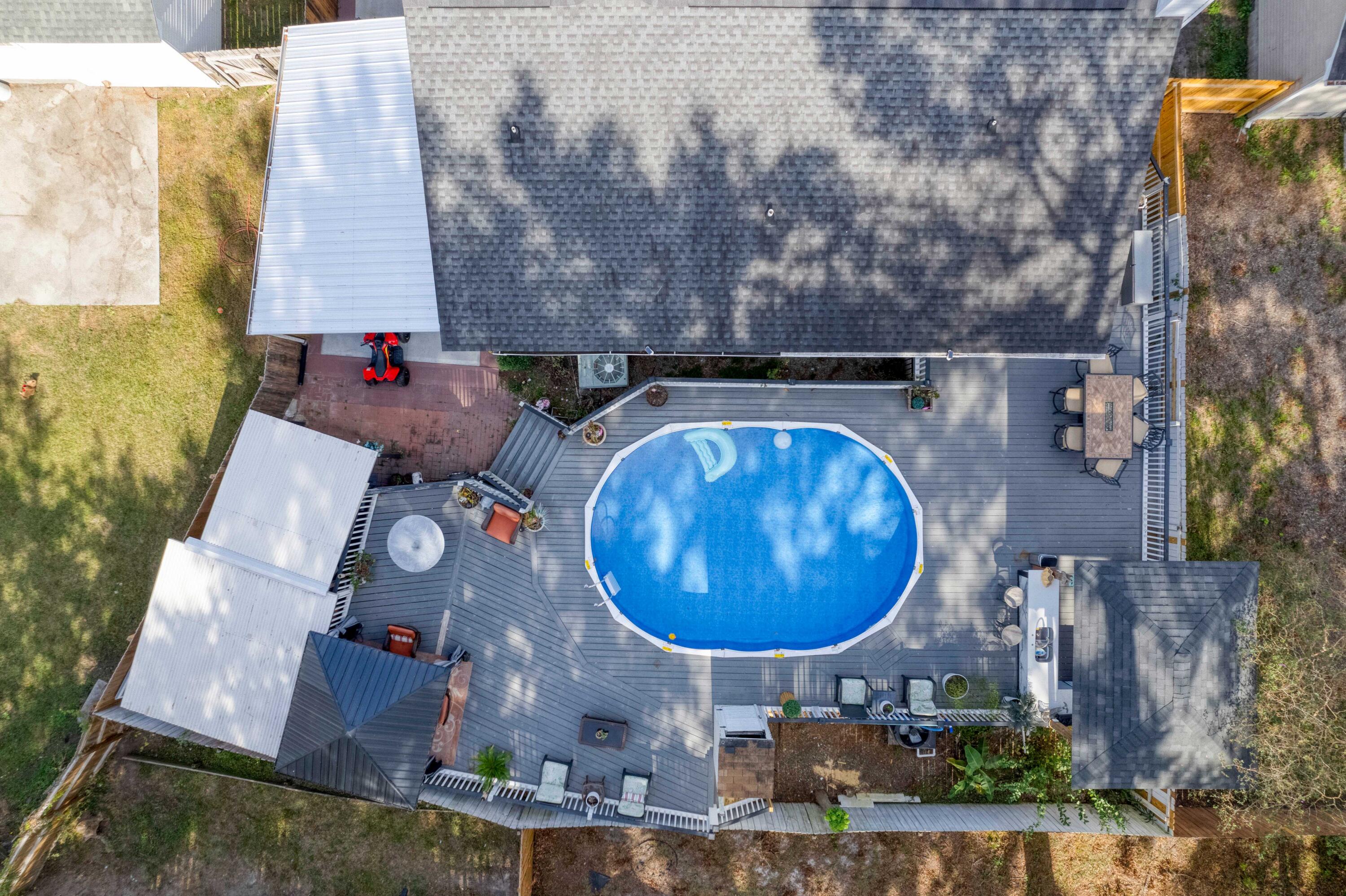4461 Rice Mill Drive Charleston, SC 29420 - Photo 2 of 32 Backyard Aerial View