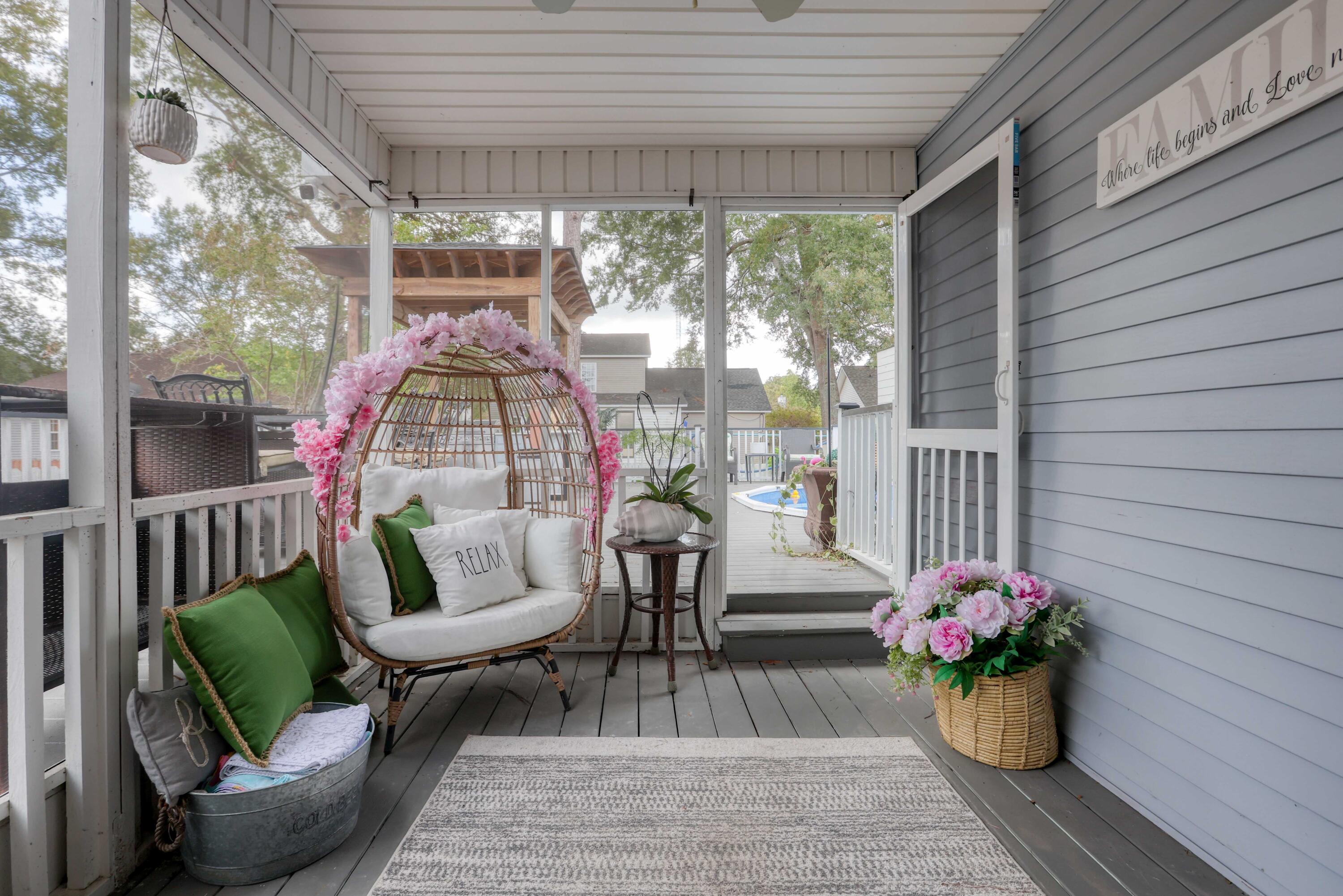 4461 Rice Mill Drive Charleston, SC 29420 - Photo 23 of 32 Screened in Porch