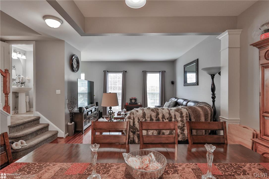 8550 Gateway Road Breinigsville, PA 18031 - Photo 25 of 50 a living room with furniture and wooden floor