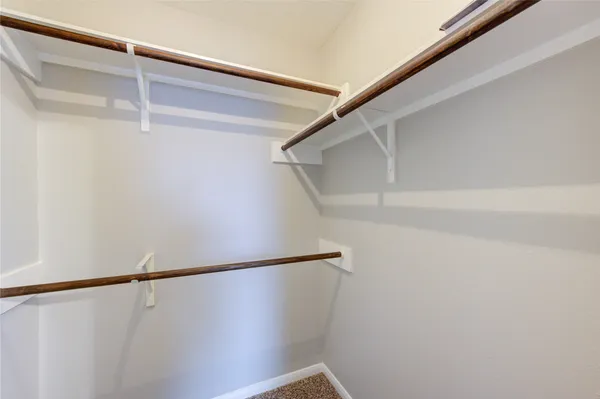a view of walk in closet