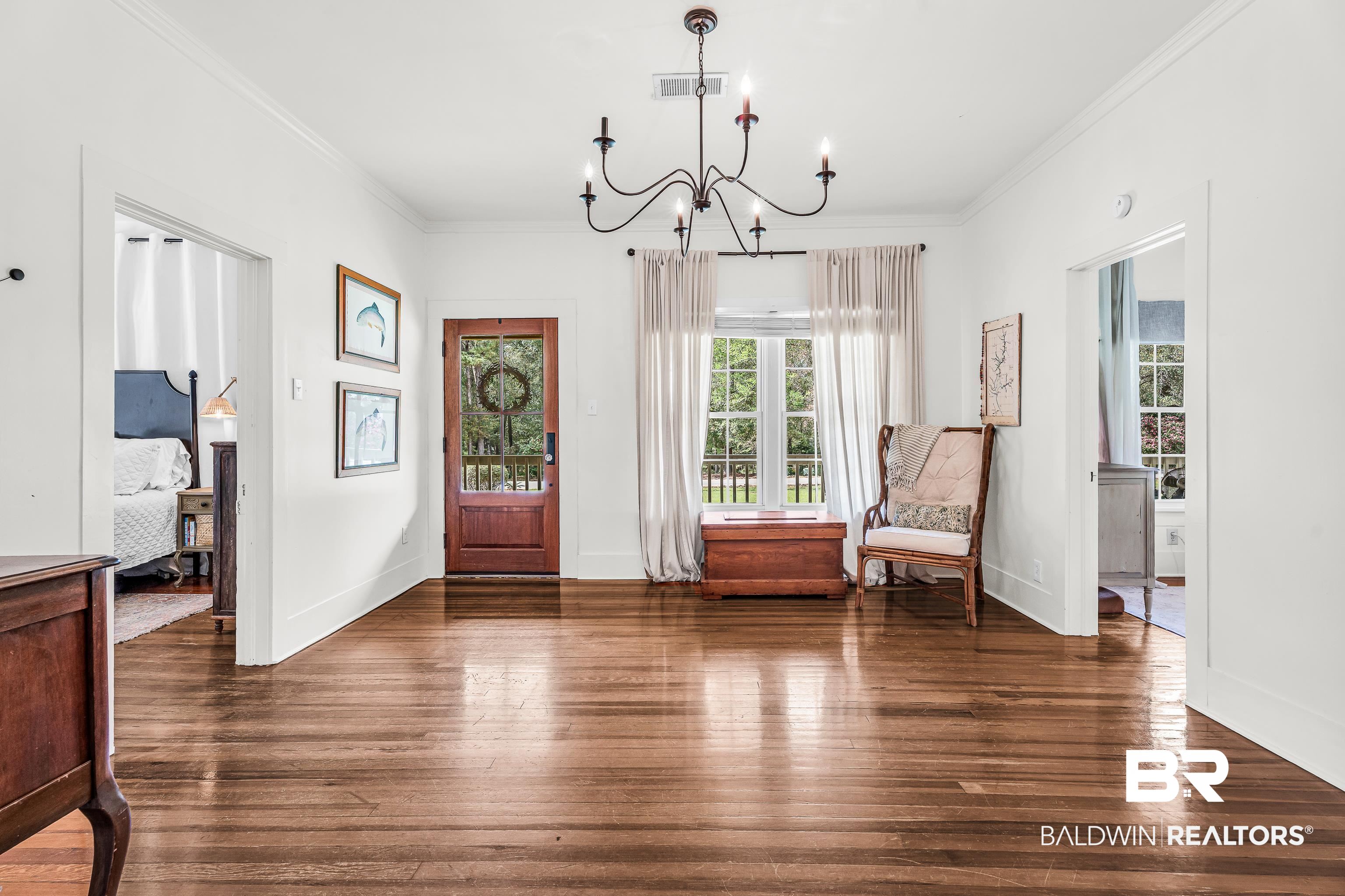 14840 Bluff Road Summerdale, AL 36580 - Photo 4 of 38 Solid Heart Pine Floors