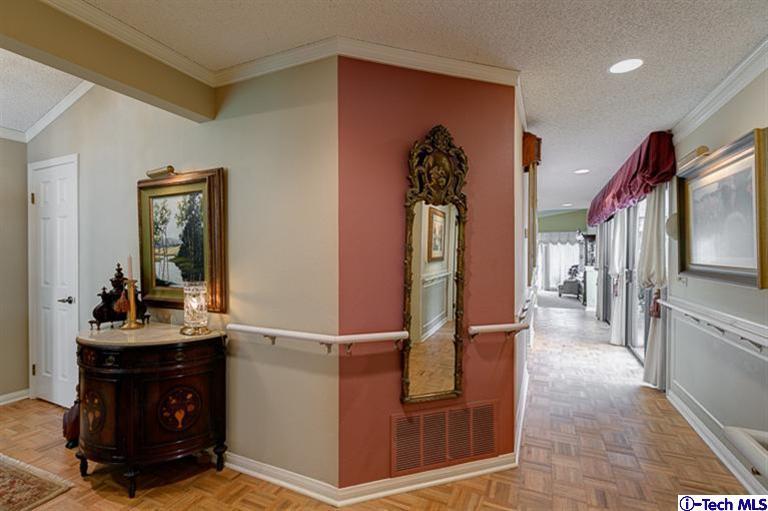 2031 Rosemont Avenue, Unit 2 Pasadena, CA 91103 - Photo 7 of 33 a view of entryway and hall with a wooden floor