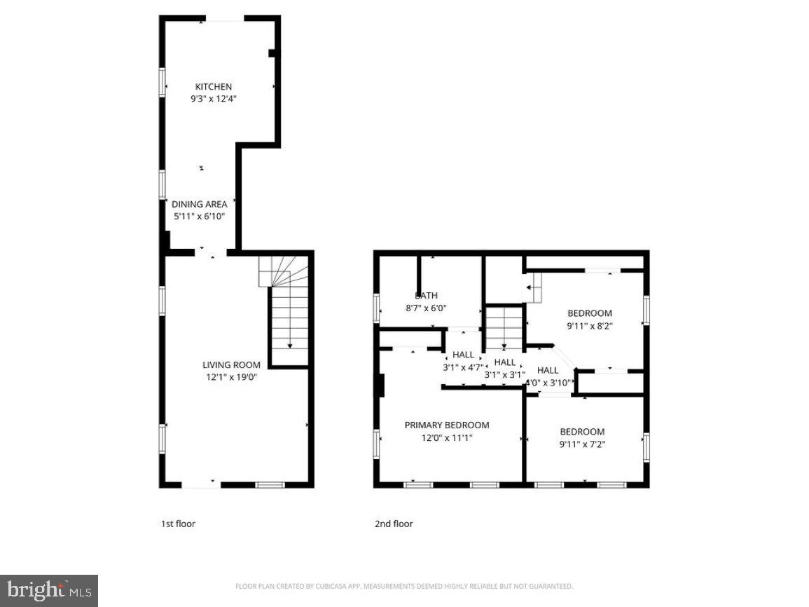 138 Pleasant Street Hanover, PA 17331 - Photo 18 of 39 a picture of a floor plan