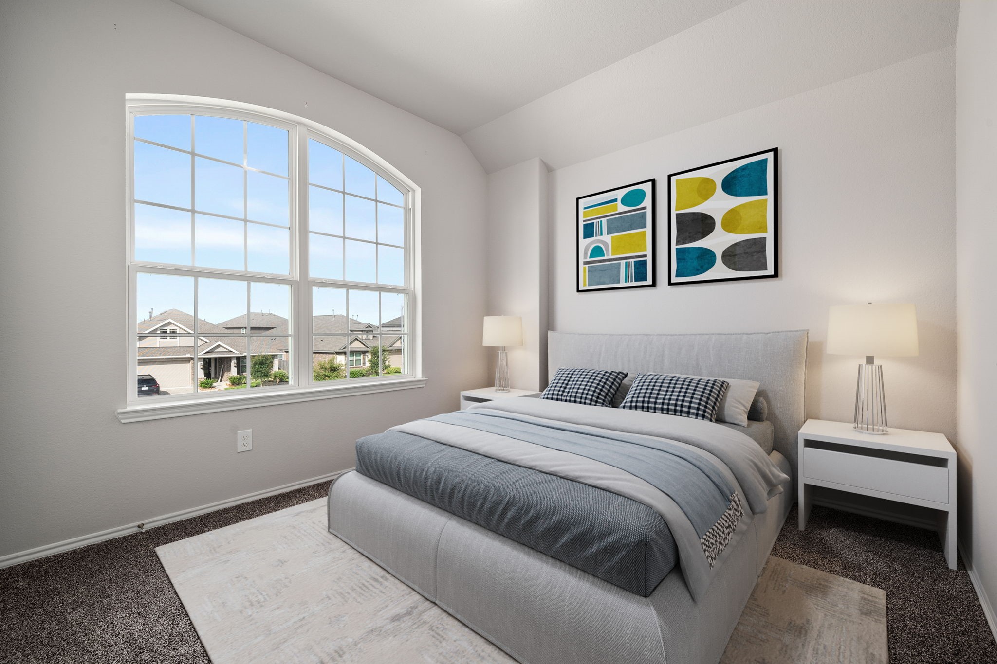 2330 Ocean Pass Lane Rosenberg, TX 77469 - Photo 14 of 20 a bedroom with a bed and a window