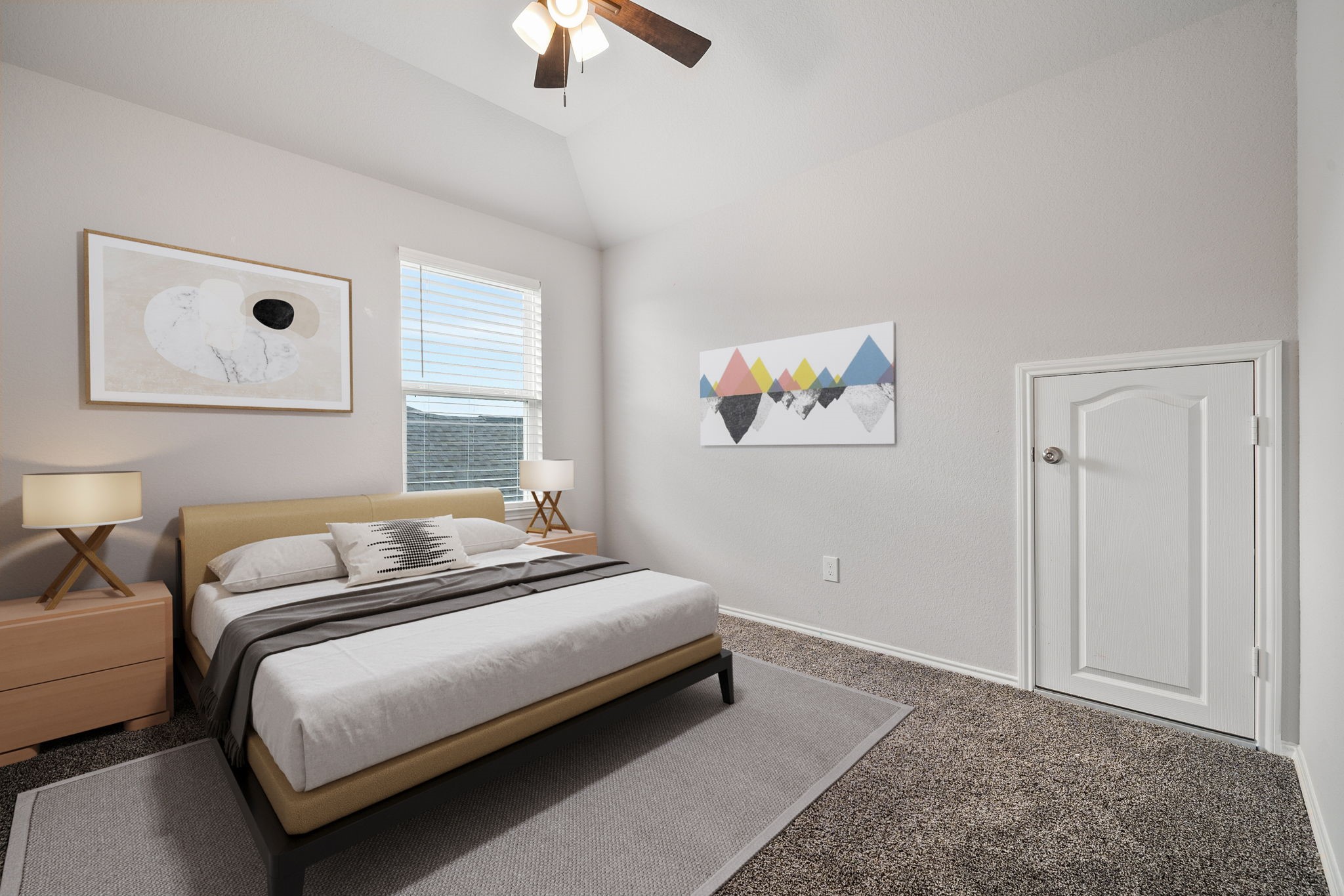 2330 Ocean Pass Lane Rosenberg, TX 77469 - Photo 17 of 20 a bedroom with bed and a couch