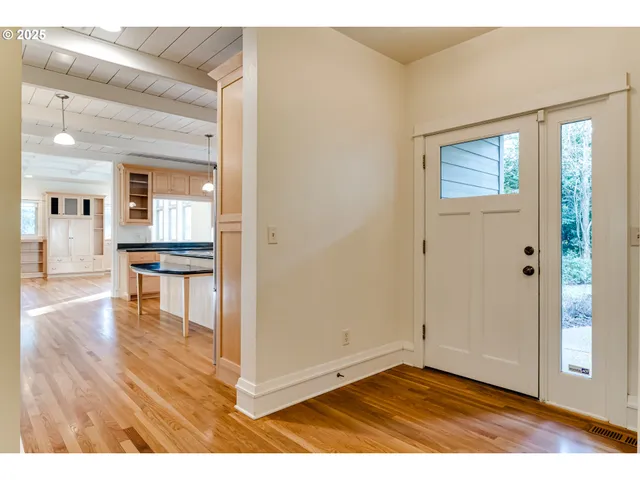a view interior of the house and wooden floor