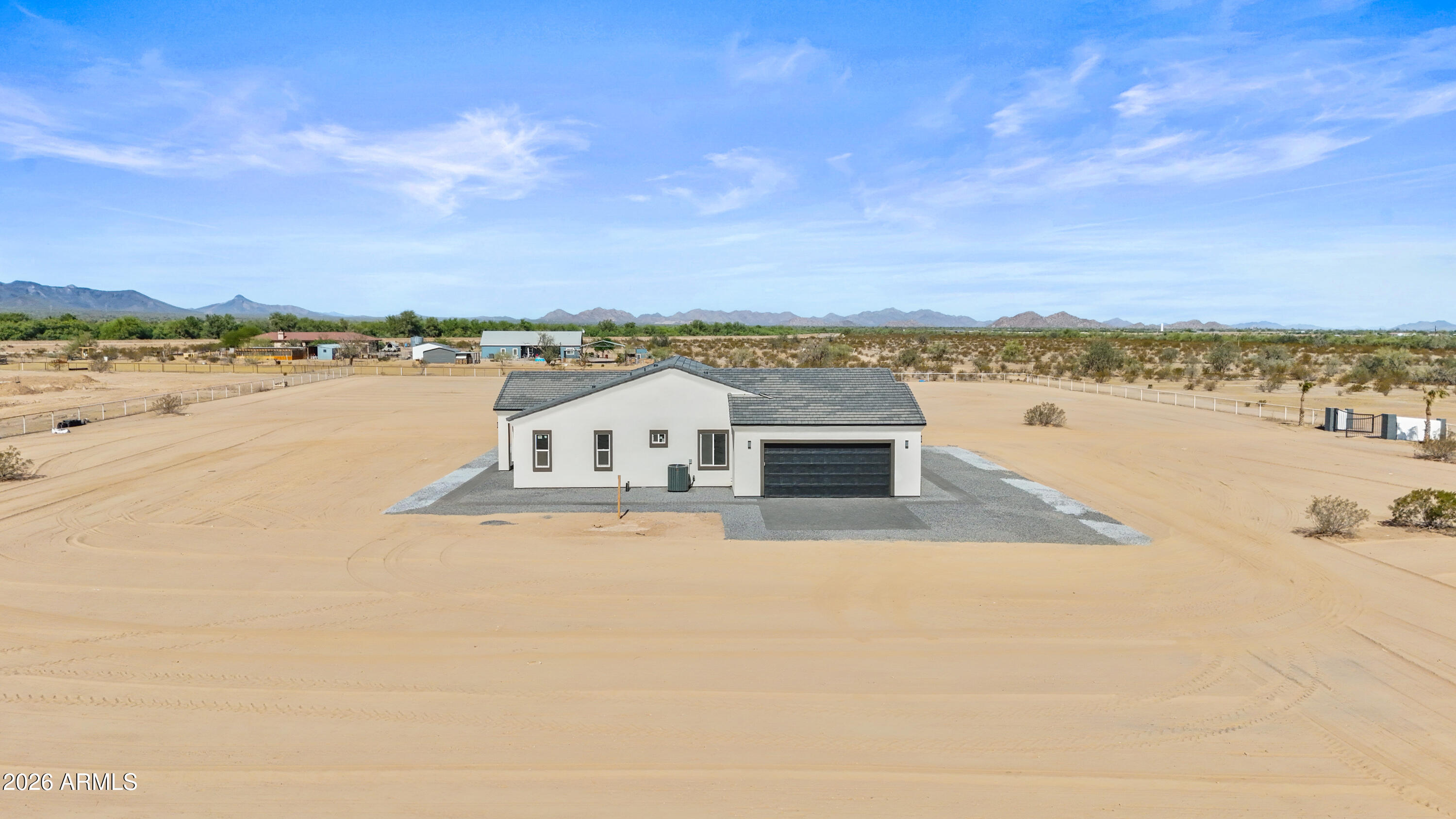 40461 West Robles Road Stanfield, AZ 85172 - Photo 53 of 54 a view of a terrace with lake view and mountain view