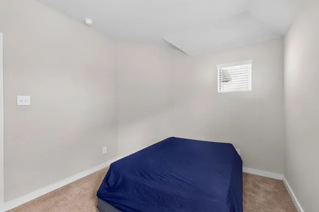 a view of small space with closet