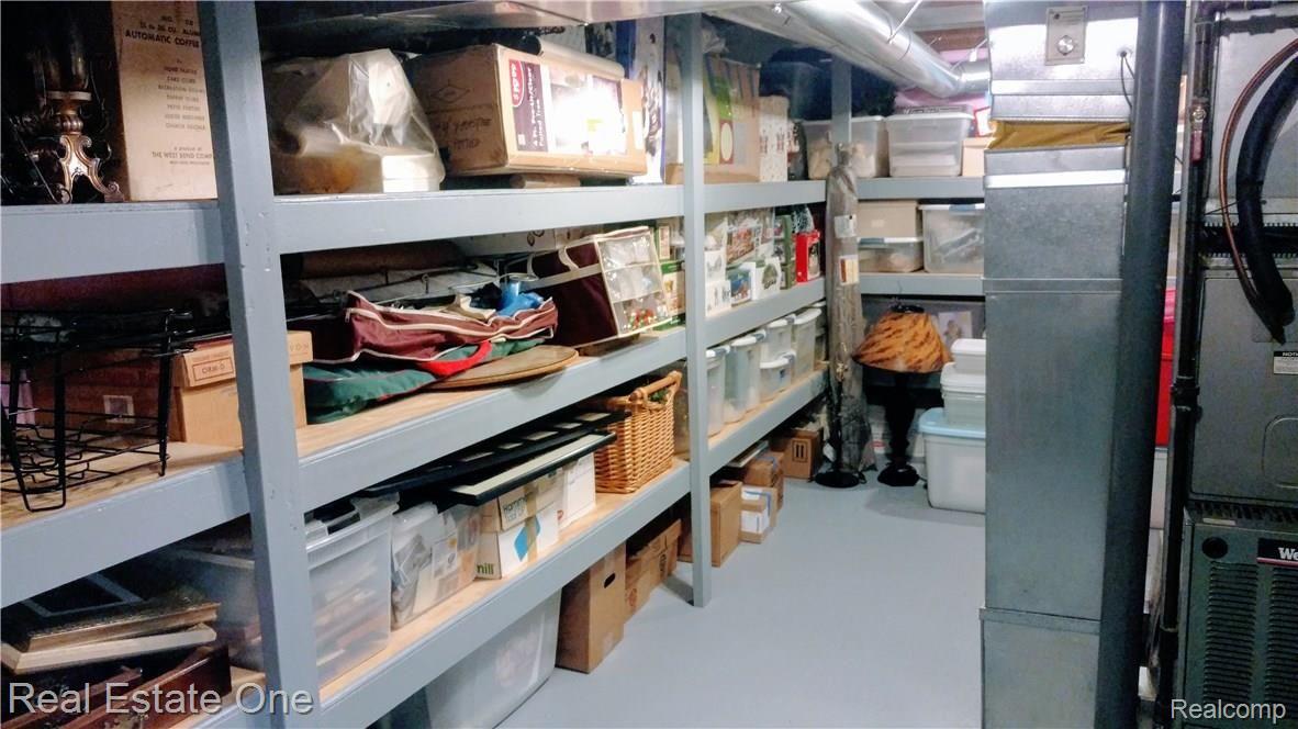 3249 Wakefield Road Berkley, MI 48072 - Photo 39 of 44 Mechanical room with wall-to-wall storage