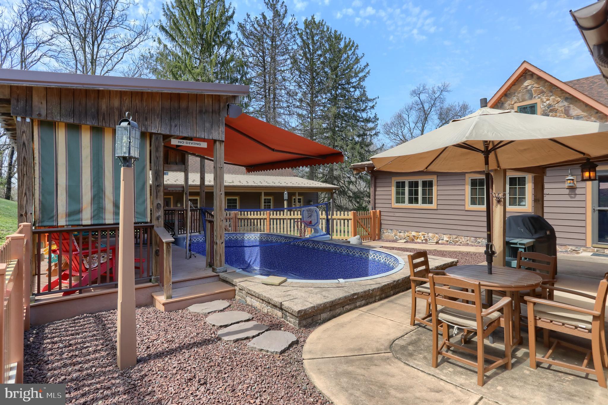 4428 Fairview Road Columbia, PA 17512 - Photo 9 of 30 Semi-inground pool blends seamlessly with exterior