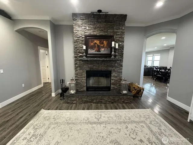 a stove top oven sitting inside of a kitchen