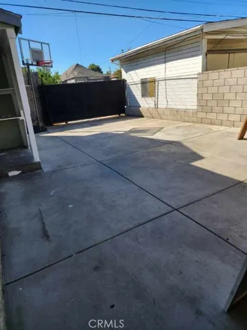 a view of outdoor space and kitchen