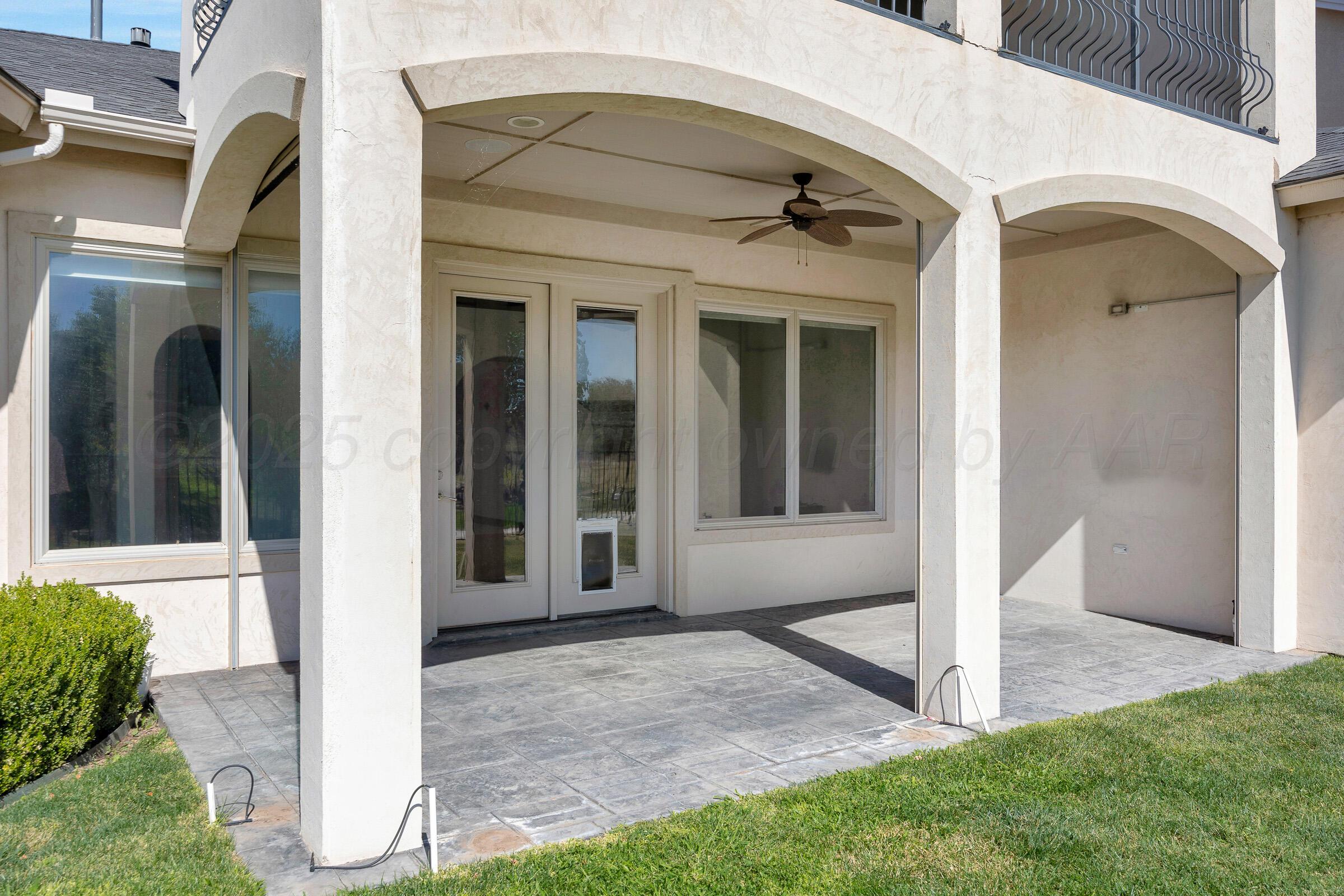 6 Merion Place Amarillo, TX 79124 - Photo 39 of 46 a view of front door and small yard