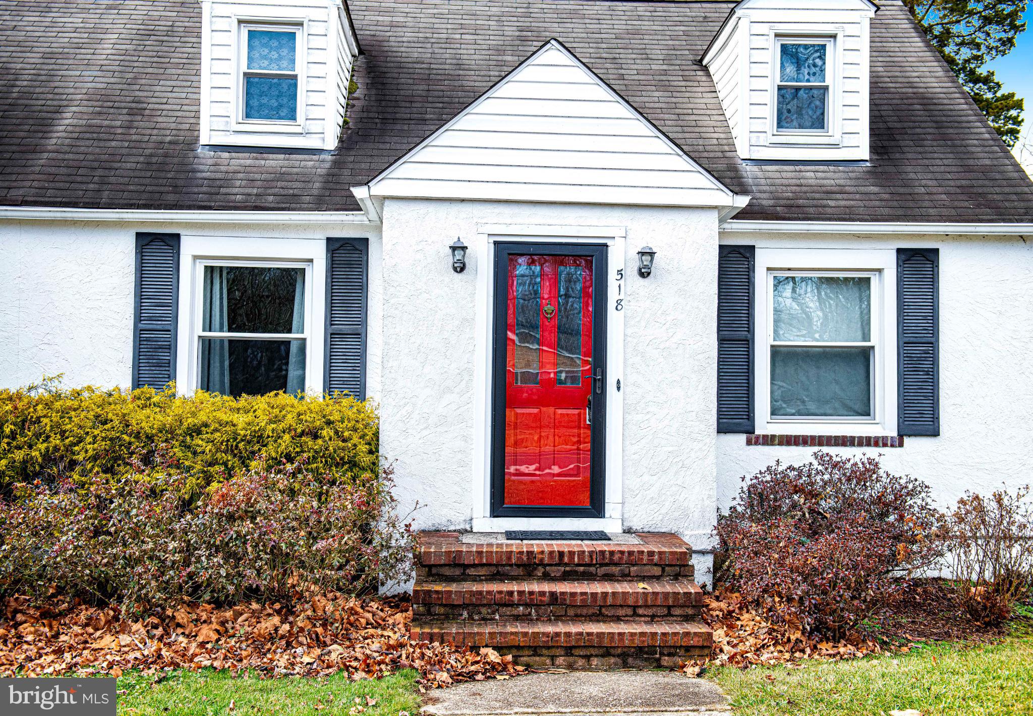 518 Paradise Road Aberdeen, MD 21001 - Photo 28 of 37 Charming home with a vibrant red door.