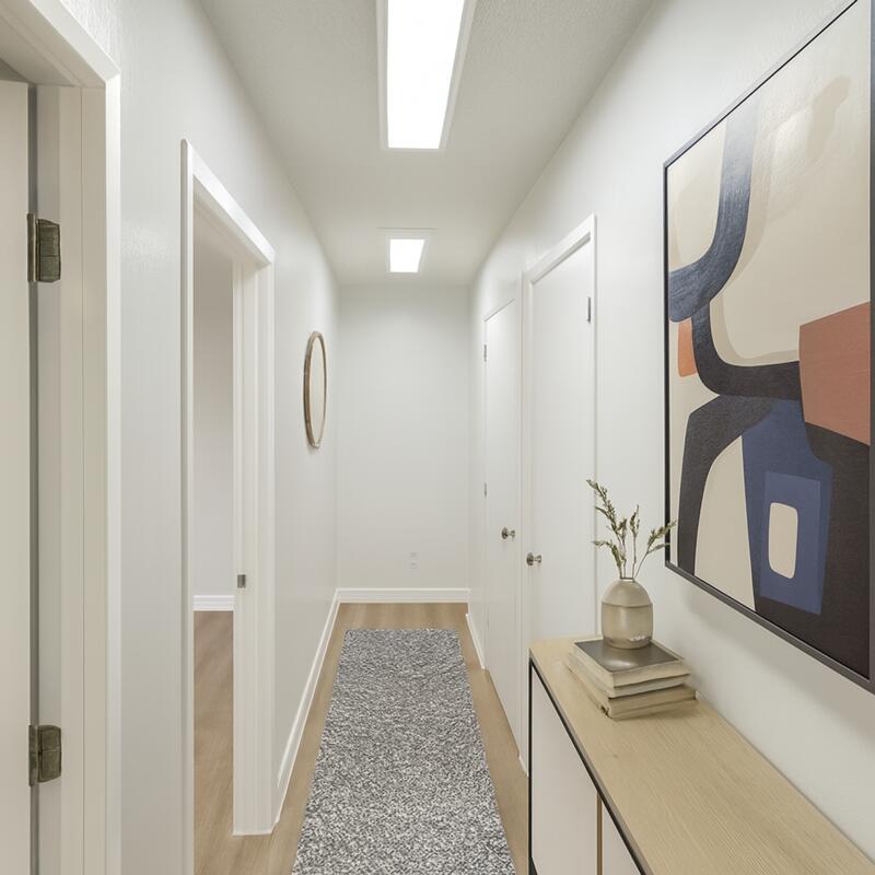 5231 Wallis Road, Unit C West Palm Beach, FL 33415 - Photo 7 of 8 a bathroom with a sink and a mirror