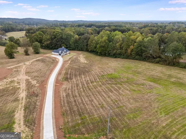 a front view of a house with trees