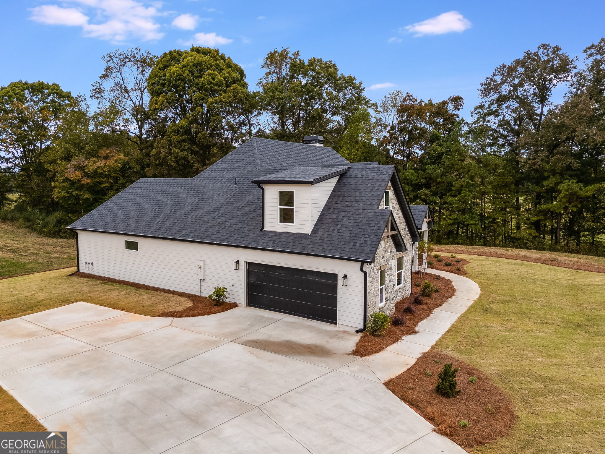 3262 Veal Road Roopville, GA 30170 - Photo 43 of 46 a front view of a house with trees