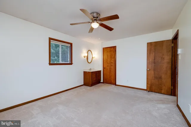 a view of an empty room with window