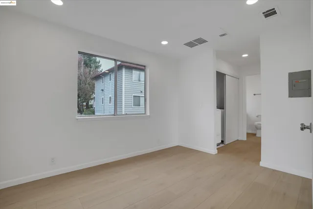 a view of empty room