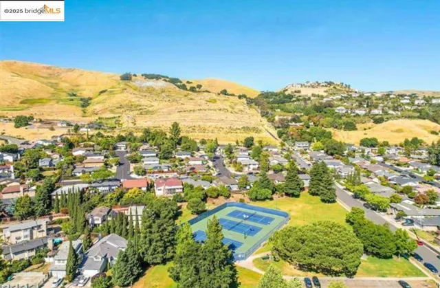 a view of a house with a small yard plants and floor to ceiling window