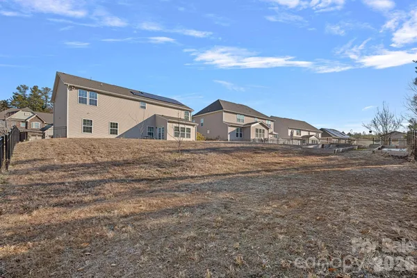 a house view with a outdoor space