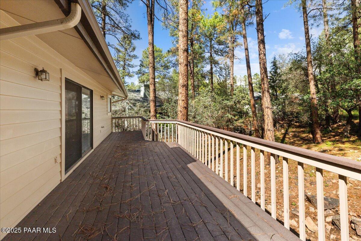 1945 Coyote Road Prescott, AZ 86303 - Photo 32 of 39 Deck - 1945 Coyote Rd