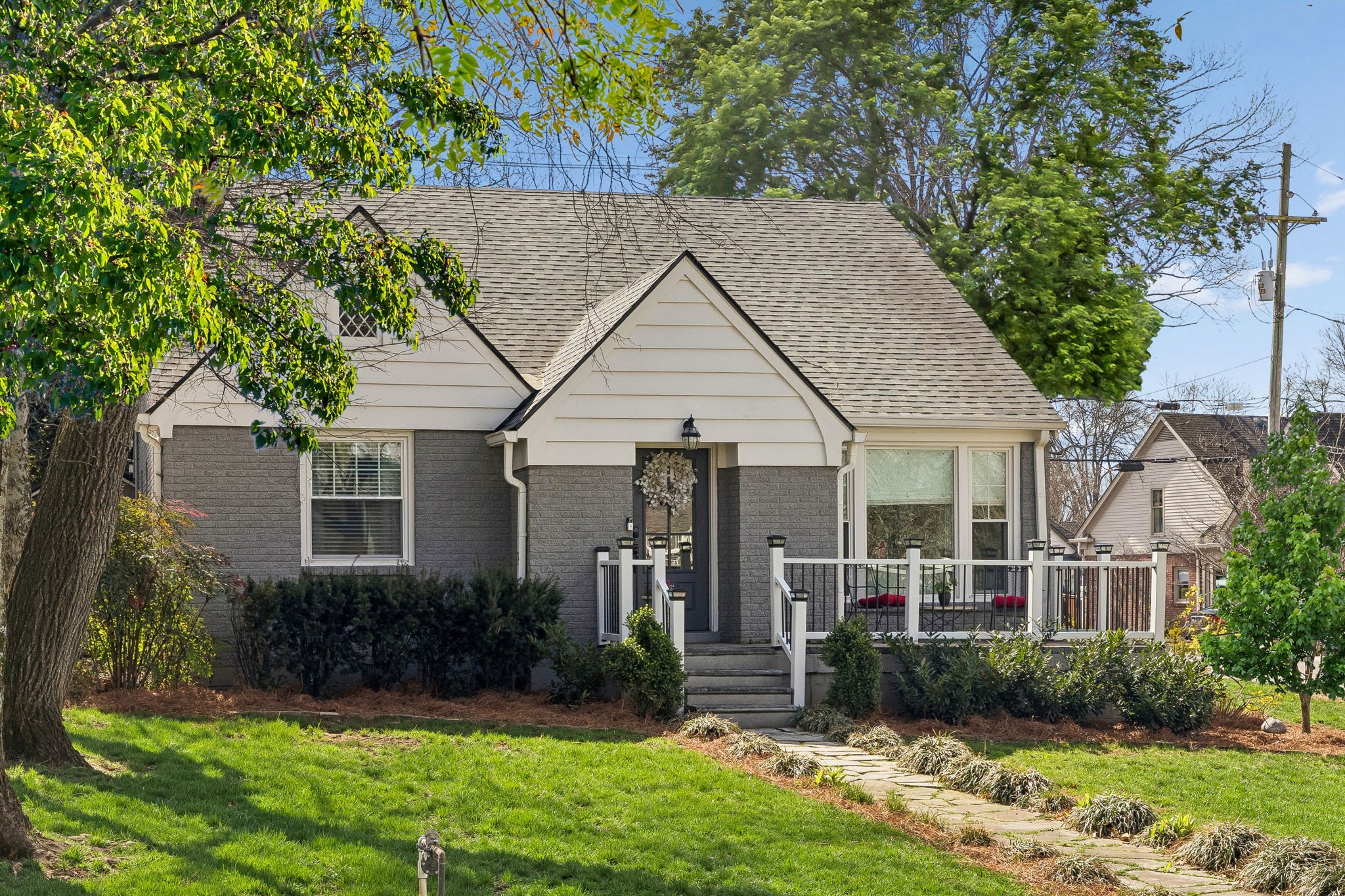 4029 Aberdeen Road Nashville, TN 37205 - Photo 3 of 51 a view of a house with yard and plants
