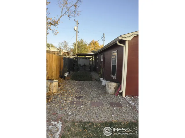 a view of a terrace with a sink