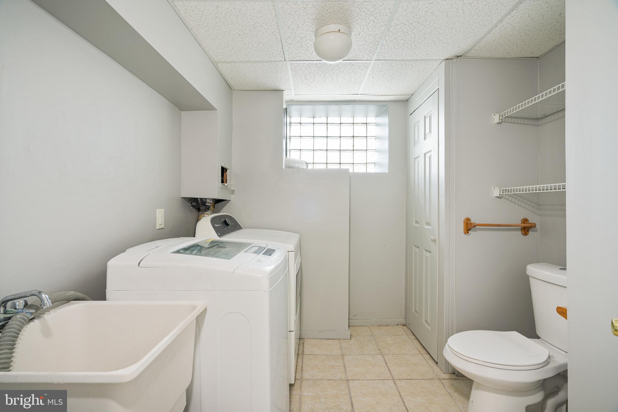 4608 Decatur Street Philadelphia, PA 19136 - Photo 17 of 20 laundry/powder room basement
