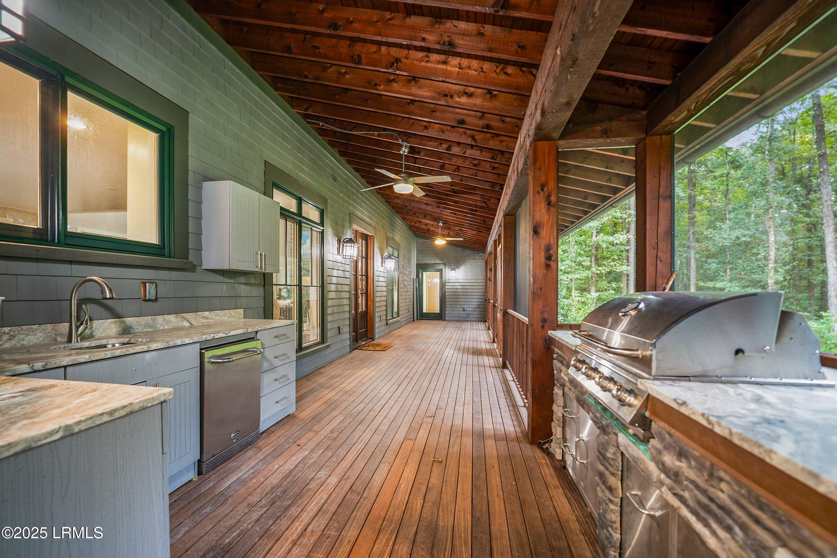 82 Barnaby Bluff Seabrook, SC 29940 - Photo 49 of 83 Screened Back Porch