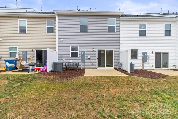 a view of a house with a patio
