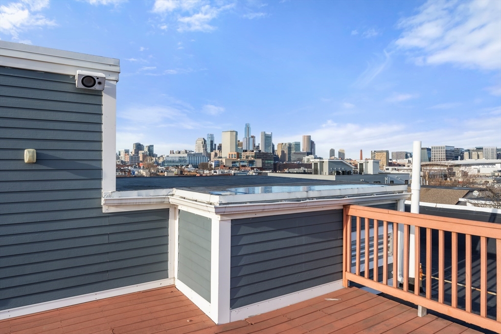 345 West Broadway, Unit 4 Boston, MA 02127 - Photo 21 of 26 a city view from a balcony