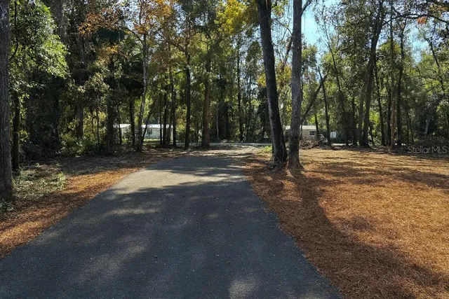 a view of outdoor space with trees