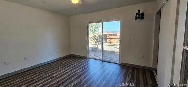 wooden floor in an empty room