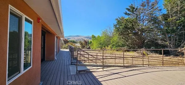 a view of outdoor space and deck