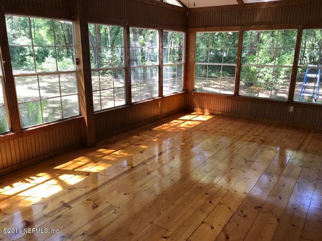 glass room inside front door