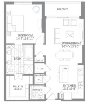 a picture of a floor plan