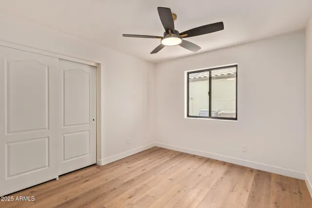 wooden floor in an empty room