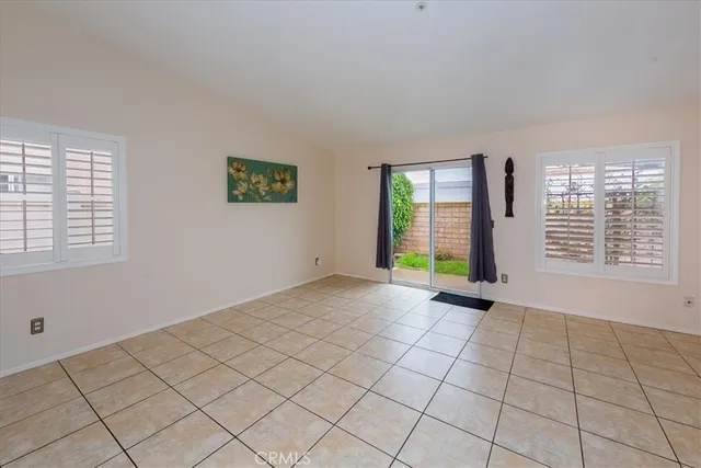 a view of an empty room with window