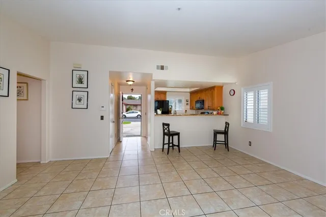 a view of a livingroom with furniture and window