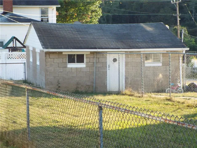 a view of a car garage