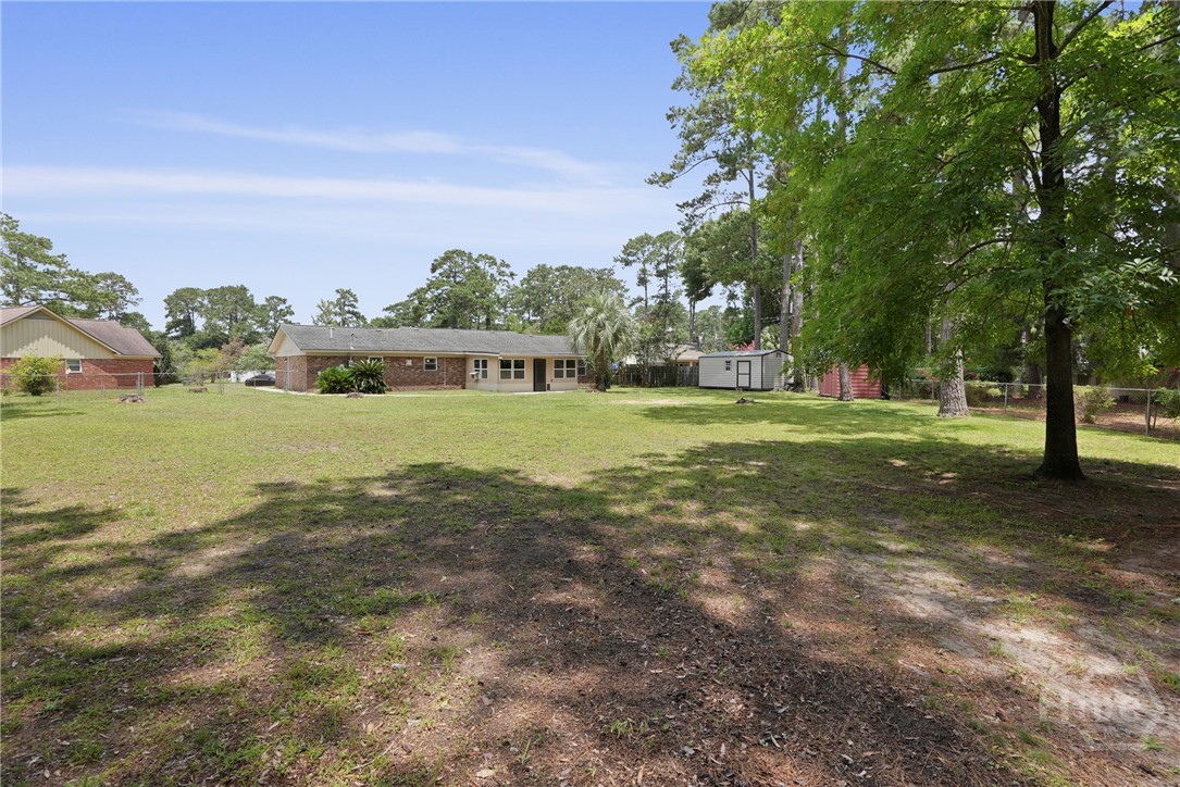 13609 Rockingham Road Savannah, GA 31419 - Photo 34 of 39 Huge fenced rear yard